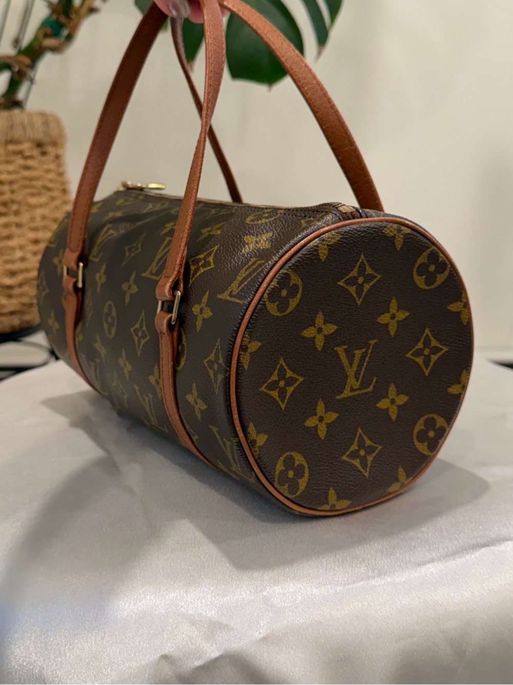 Louis Vuitton Brown Monogram Canvas Papillon 26 Vintage - Picture 5 of 13